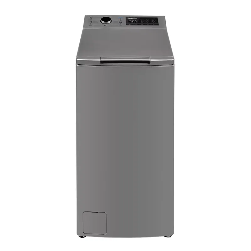 Lave-linge Top 7 Kg Valberg Wt 712 A S566c — coloris Gris