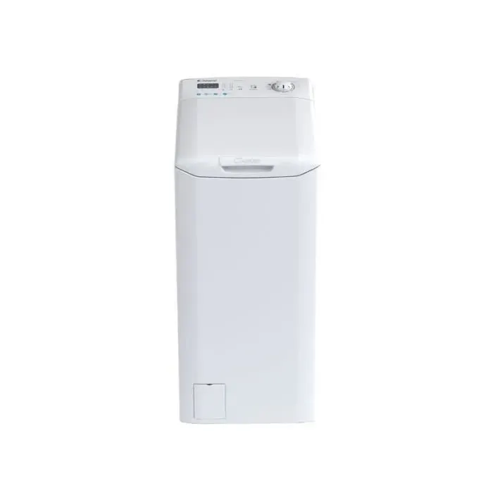 Lave linge top CANDY CSTG 27L3/1-47 - 7 kg - 1200 trs/min - Classe C - Blanc