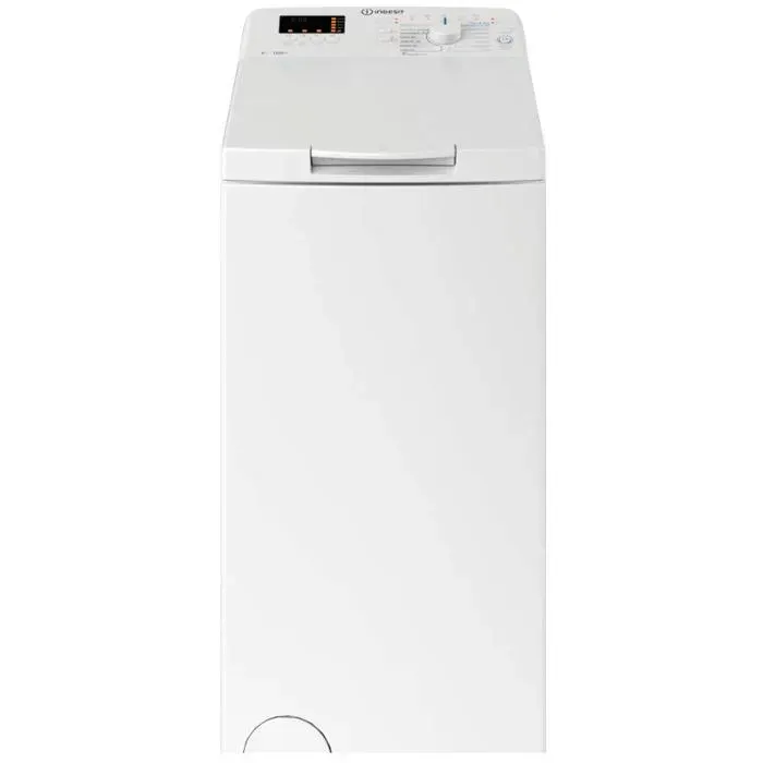 Lave-linge Top - INDESIT - BTWPS62400FRN - 6 kg - 1200 tours/min - Classe C