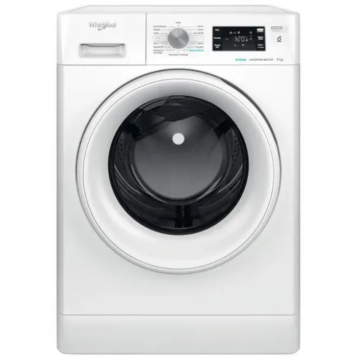 Lave-linge WHIRLPOOL FFBS9469WVFR - 9 kg - FreshCare - 1400 trsmin - conomie dnergie - Blanc