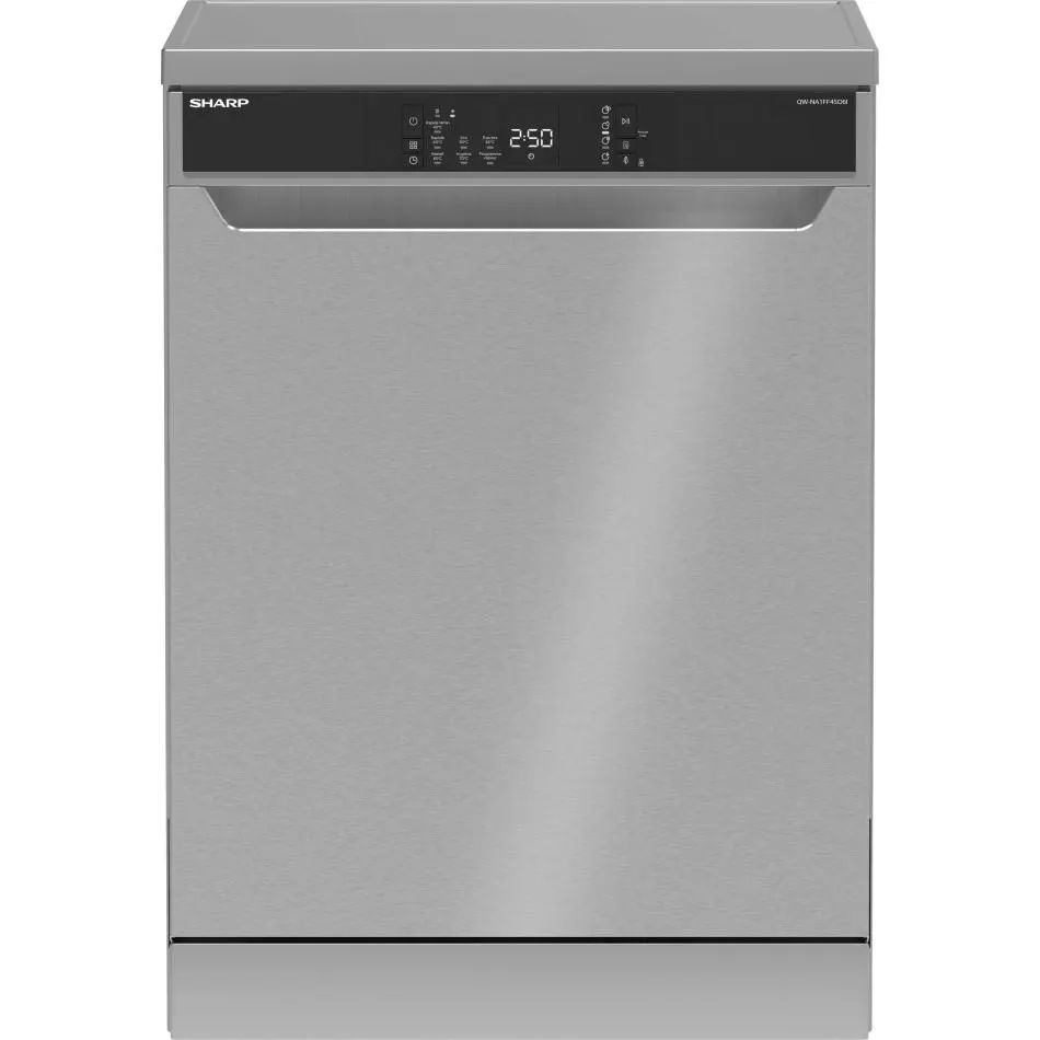 Lave-vaisselle 60 cm SHARP QWNA1FF45D6I — coloris Inox