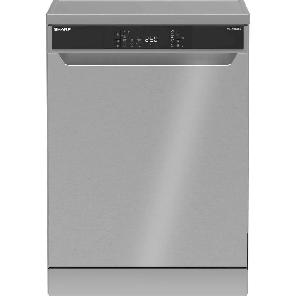 Lave-vaisselle 60 cm SHARP QWNA1FF47D3I — coloris Inox