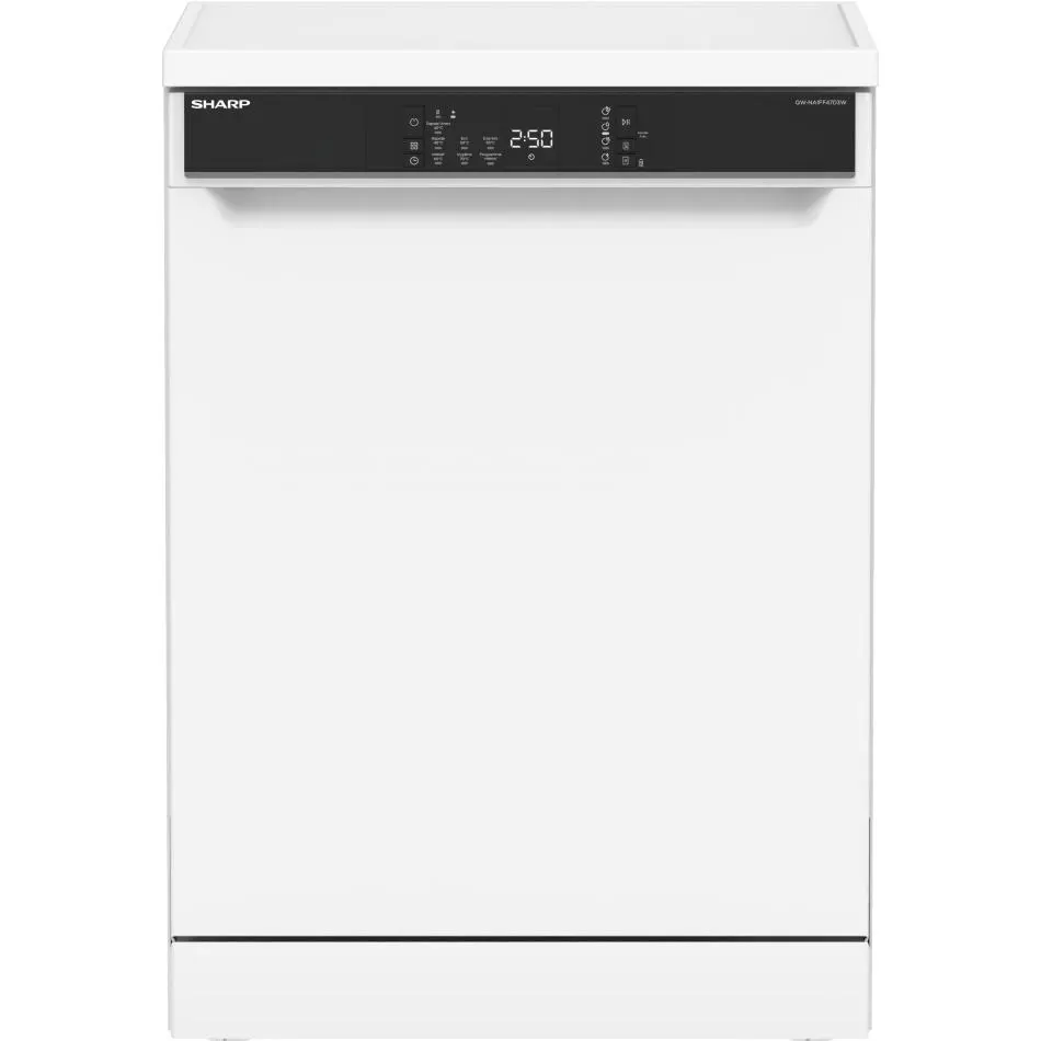 Lave-vaisselle 60 cm SHARP QWNA1FF47D3W — coloris Blanc