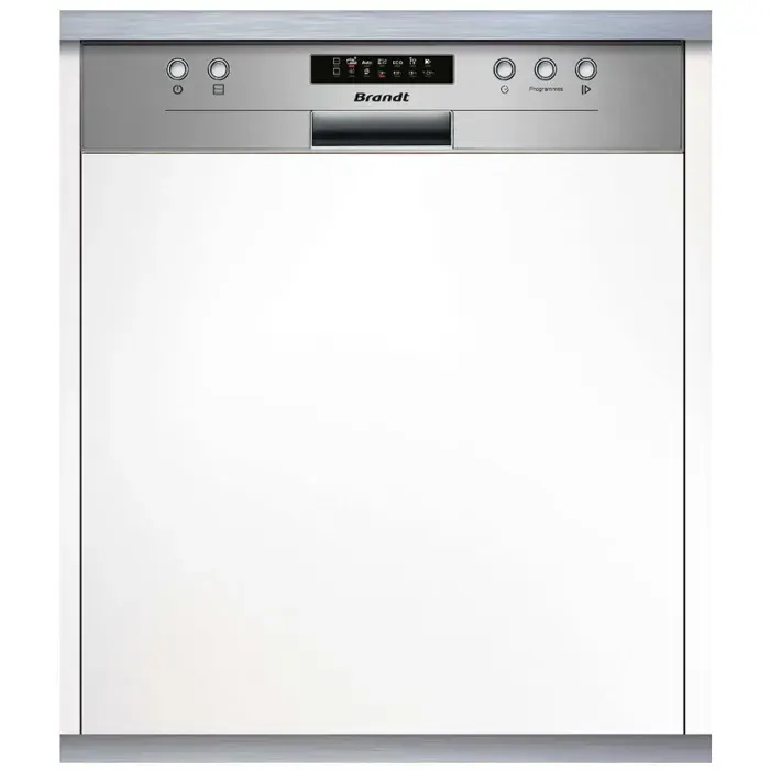 Lave-Vaisselle avec Bandeau BRANDT BDB424LX — coloris Blanche