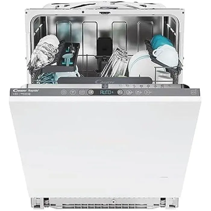 Lave-vaisselle - CANDY - Rapido CI 4C6F0A - 14 couverts - Classe énergétique C - Pose libre
