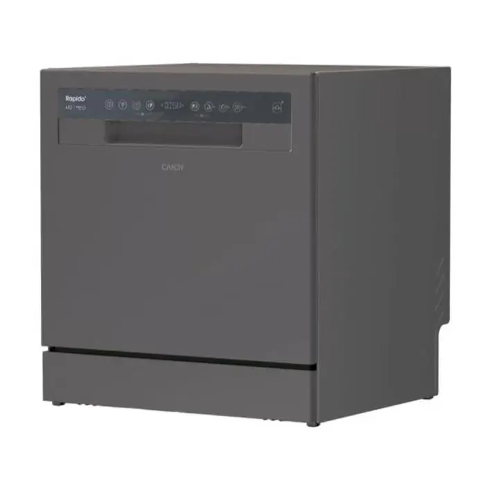 Lave-vaisselle compact Candy CP 8F9FFA 8 couverts Wi-Fi programme rapide 35 min anthracite
