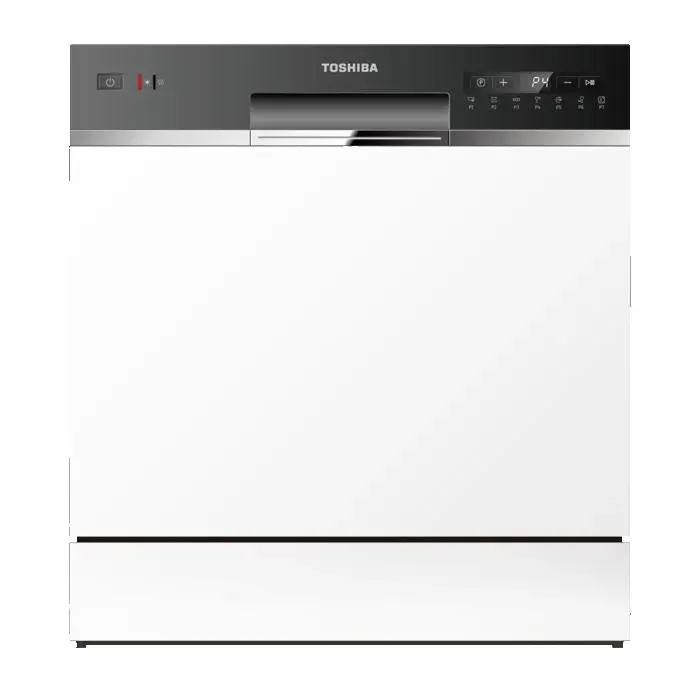 Lave-vaisselle compact Toshiba DW-08T2EW classe F 8 couverts 7 programmes 55 cm blanc