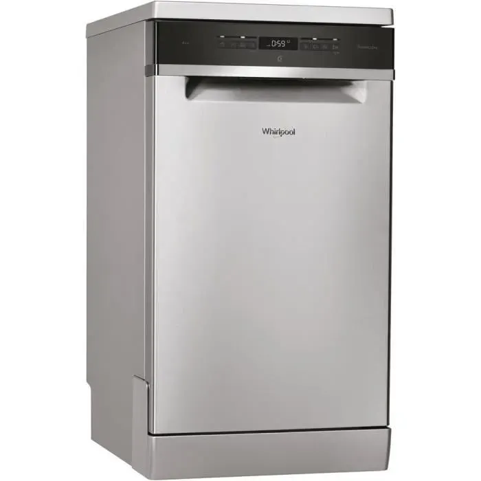 Lave-vaisselle compact Whirlpool WSFO 3O23 PF X - 10 places - A++ - 43 dB - Noir