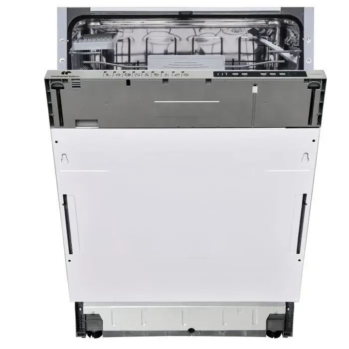 Lave-vaisselle encastrable CONTINENTAL EDISON - 14 couverts - Largeur 598 cm - Classe D - moteur induction - 42 dB - Blanc