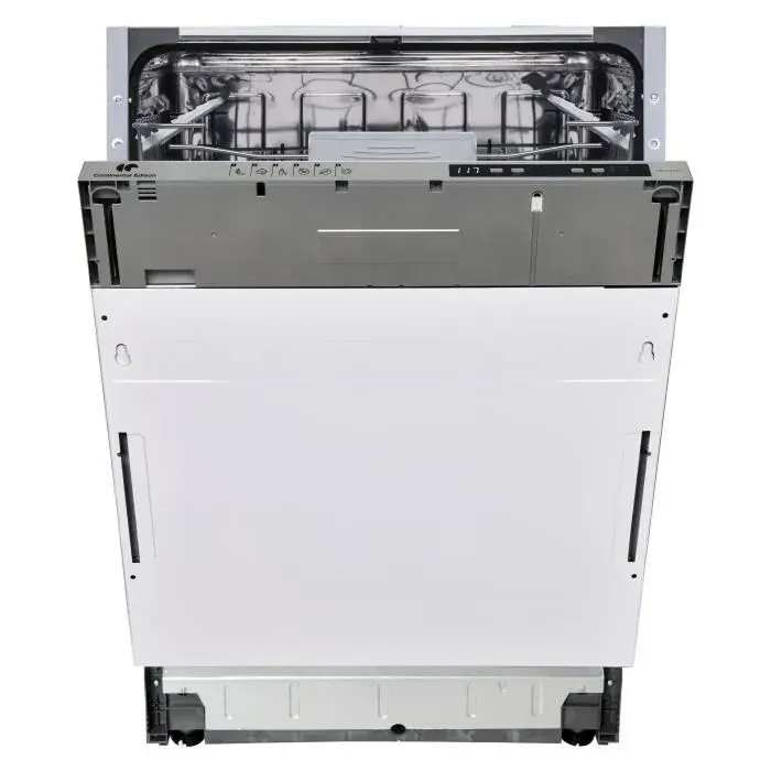 Lave-vaisselle encastrable CONTINENTAL EDISON CELV1245FI - 12 couverts - Largeur 598 cm - Classe D - 45 dB - Blanc