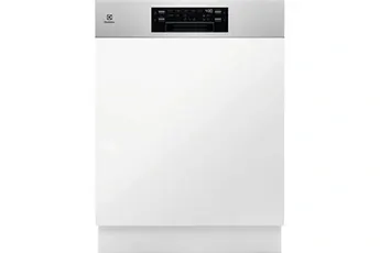 Lave-vaisselle encastrable ELECTROLUX E62IB201SX Semi-integrable 60 cm — vue 2