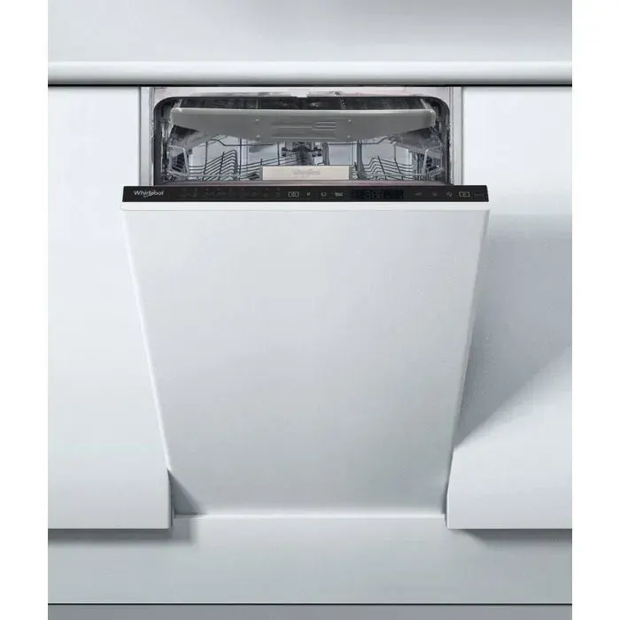 Lave-vaisselle encastrable étroit - WHIRLPOOL - WSIP 4O33 PFE - Blanc - Intégrable - Commande électronique