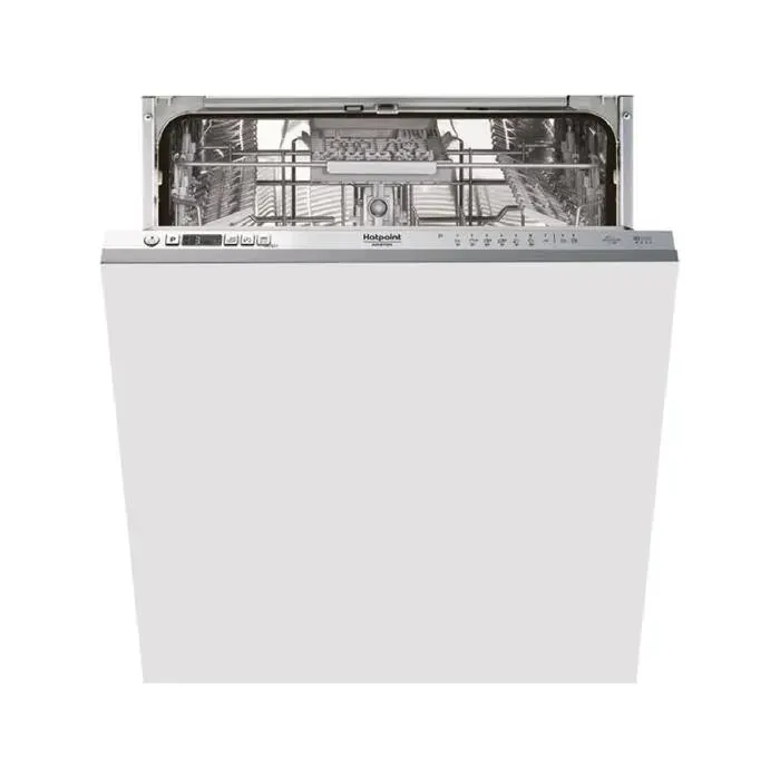Lave-vaisselle encastrable Hotpoint 14 couverts HIC3C26CW Inox