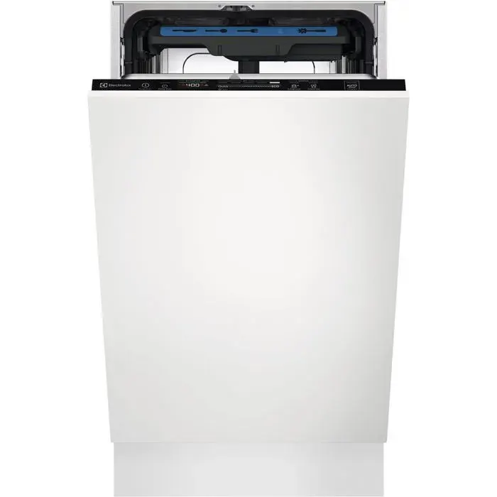 Lave-vaisselle encastré étroit - Electrolux - Capteur de pureté de leau - Programme automatique - Départ différé