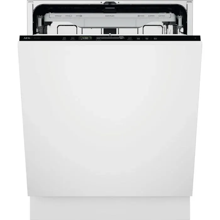 Lave-vaisselle intégrable - AEG - Capteur de propreté de leau - Programme automatique - Programme hygiène