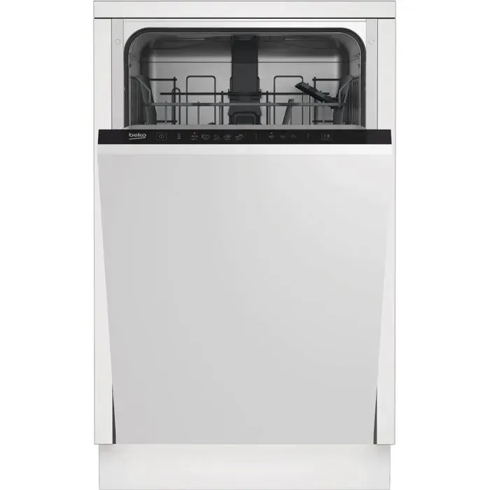 Lave-vaisselle intégrable - Beko - Aquaintense - Séchage actif avec recondensation - Commande électronique