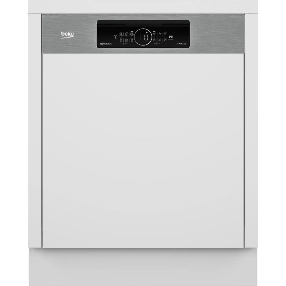 Lave-vaisselle intégrable BEKO BDSN36540XP — coloris Bandeau inox