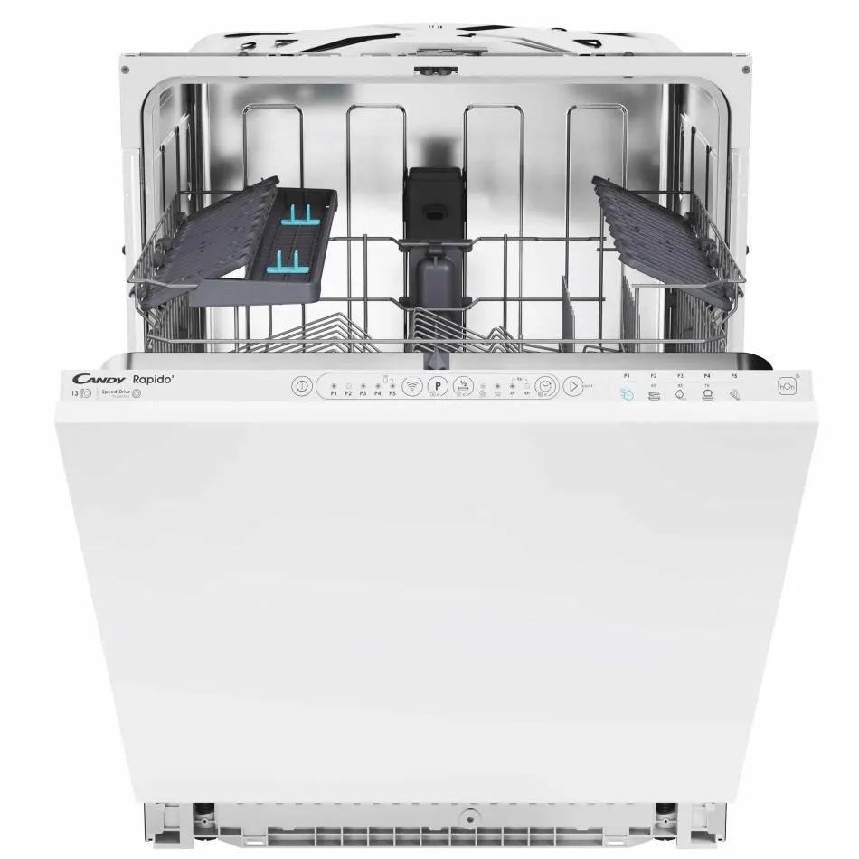 Lave-vaisselle intégrable CANDY CI3E6L0W — coloris Tout intégrable