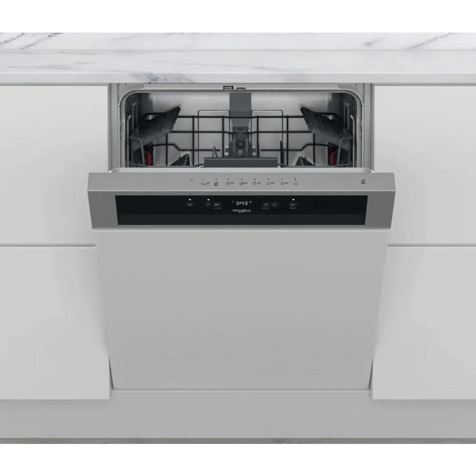 Lave-vaisselle intégrable WHIRLPOOL WBC3C26X — coloris Bandeau inox