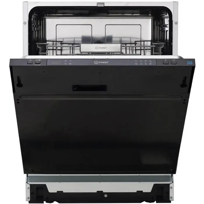 Lave-vaisselle intégré - Indesit - Capteur de pureté de leau - Programme automatique - Départ différé