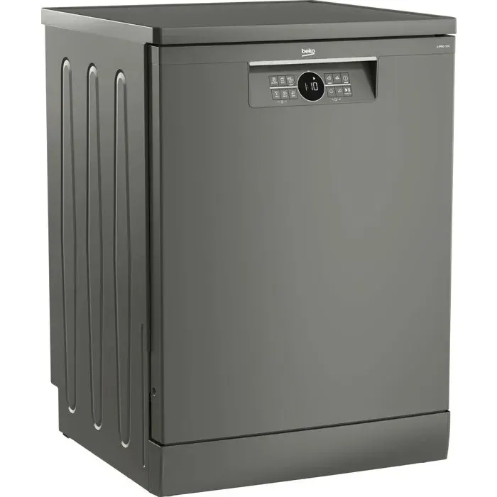 Lave-vaisselle pose libre BEKO BDFN26443G - 14 couverts - Induction - L60cm - 42 dB - Classe C - Gris