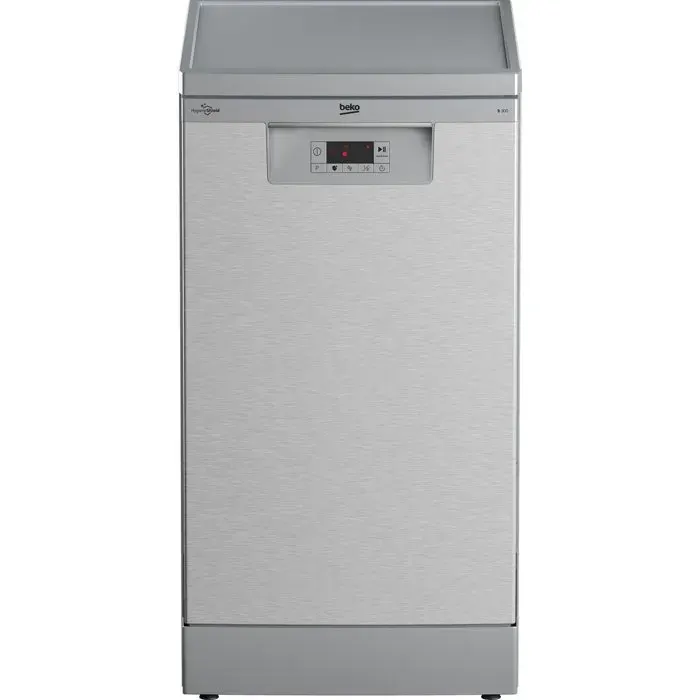 Lave-vaisselle pose libre BEKO BDFS15030X - 10 couverts - Induction - L45 cm - 47 dBA - Classe D - Inox Anti-trace