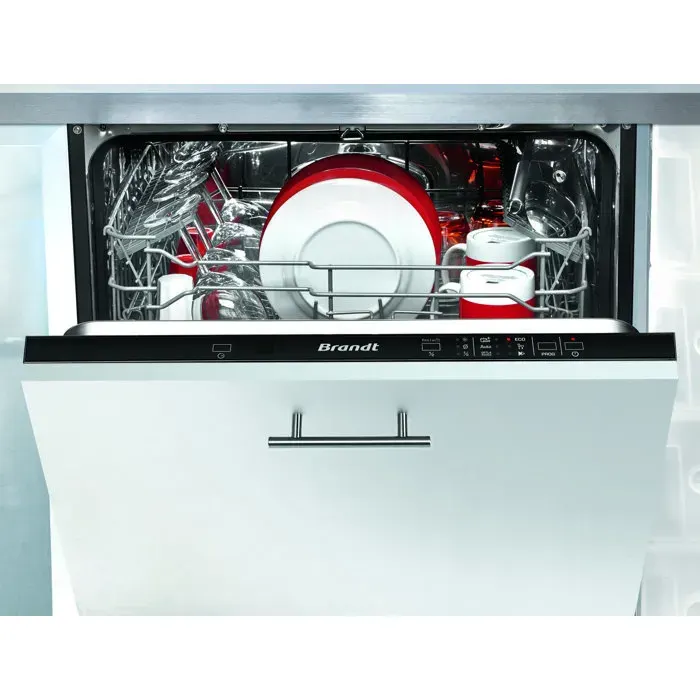 Lave-vaisselle pose libre - Brandt - Ouverture automatique de la porte - Auto Programme - Rapide 30
