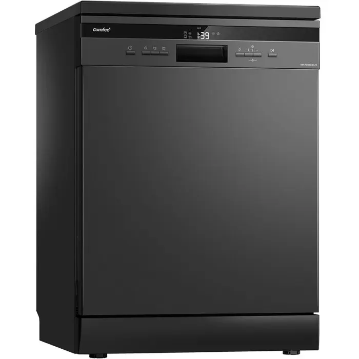 Lave-vaisselle pose libre Comfee FD1535E-DX L60cm 42db avec 15 couverts 8 programmes Affichage LED Dark Inox-nergtique C