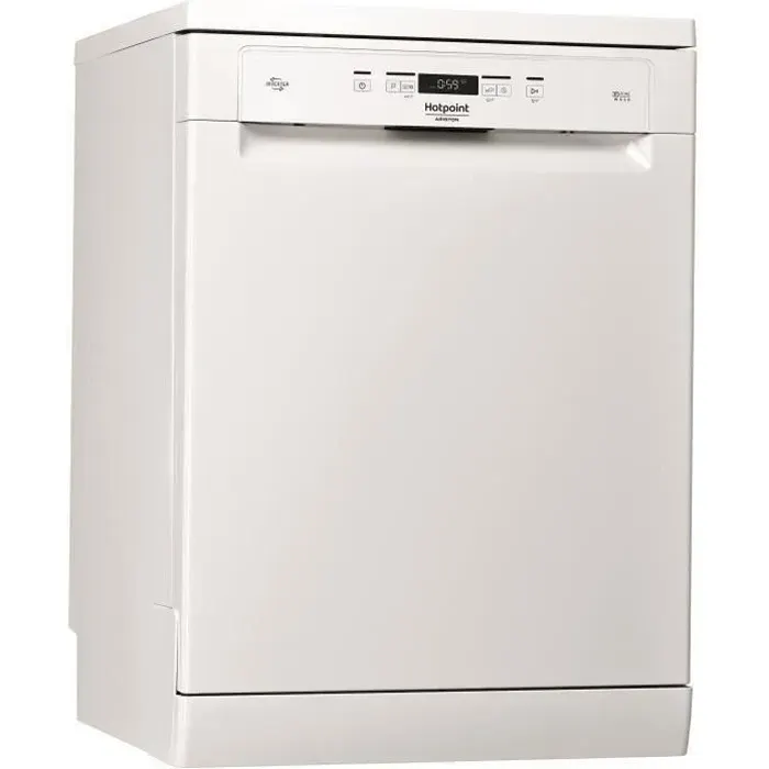 Lave-vaisselle pose libre HOTPOINT HFC3T232WG - 14 couverts - Induction - L60cm - 42dB - Blanc