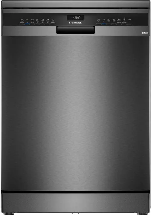 Lave-vaisselle pose libre SIEMENS SN23EC03ME, iQ300 Noir — coloris Noire