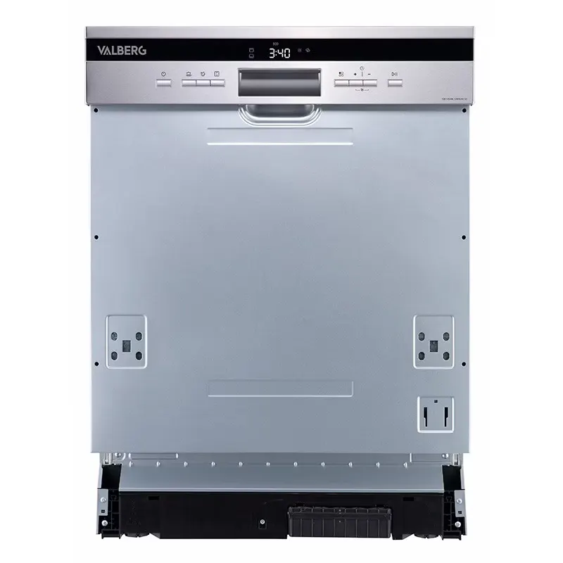 Lave-vaisselle Semi Integrable 14 Couverts Valberg Sbi 14s44c Sad929c V2 — coloris Silver