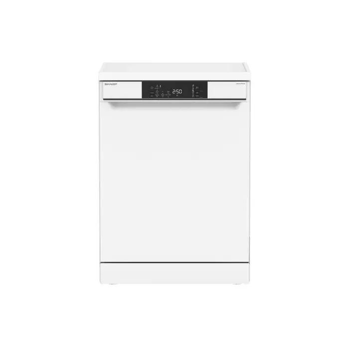 Lave-vaisselle - SHARP - QWNA1FF45DW - 16 couverts - 45 dB - Blanc