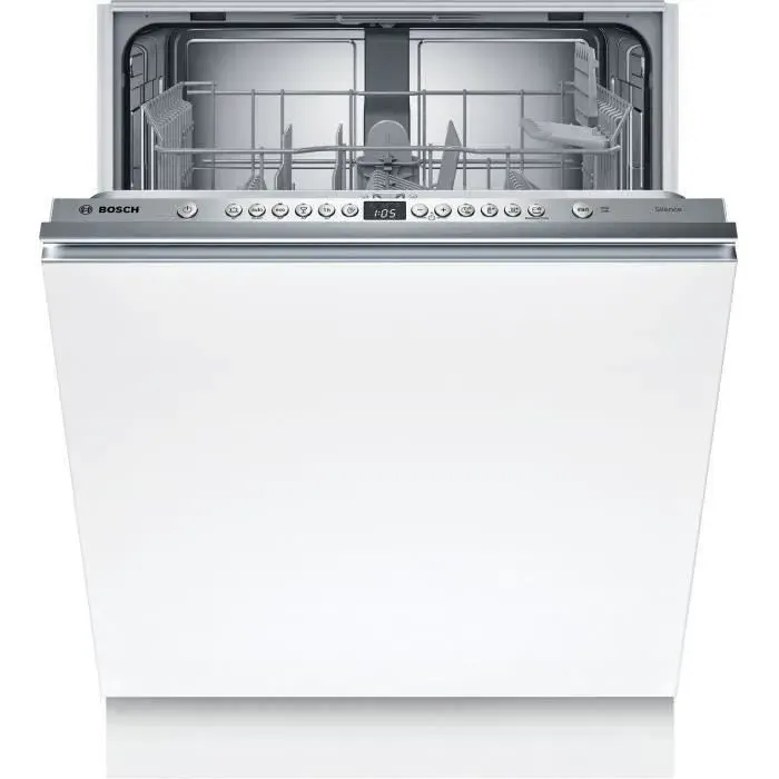 Lave-vaisselle tout encastrable BOSCH SBV26AX01F SER2 - 12 couverts - Induction - 48 dB - H86 - 6 programmes
