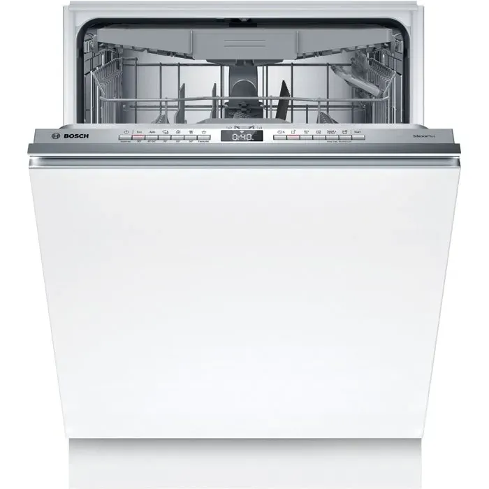 Lave-vaisselle tout encastrable BOSCH SBV4HCX07E SER4 - 14 couverts - Induction - L60cm - grande hauteur - 42dB - Classe C