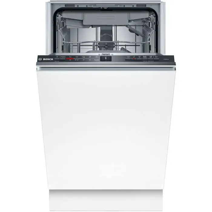 Lave-vaisselle tout encastrable BOSCH SPV2HMX02E SER2 - 10 couverts - Induction - L45cm - 46 dB - tiroir à couverts - Inox