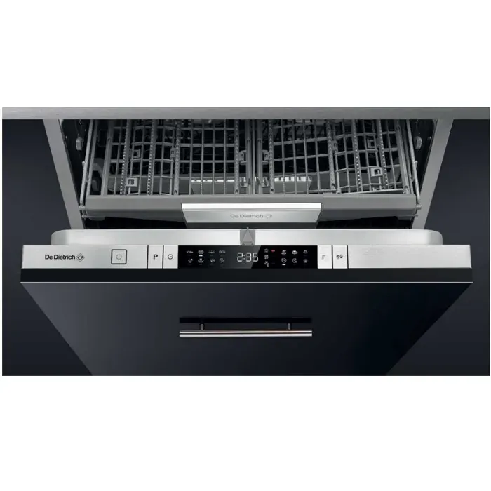 Lave-Vaisselle Tout Intégrable DE DIETRICH DCJ532DQX - Gris - Consommation deau 95L - Départ différé — coloris Grise