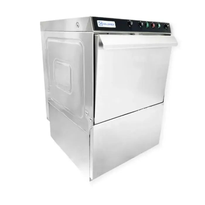Lave-verres professionnel avec pompe de vidange 350x350mm - GOLDINOX