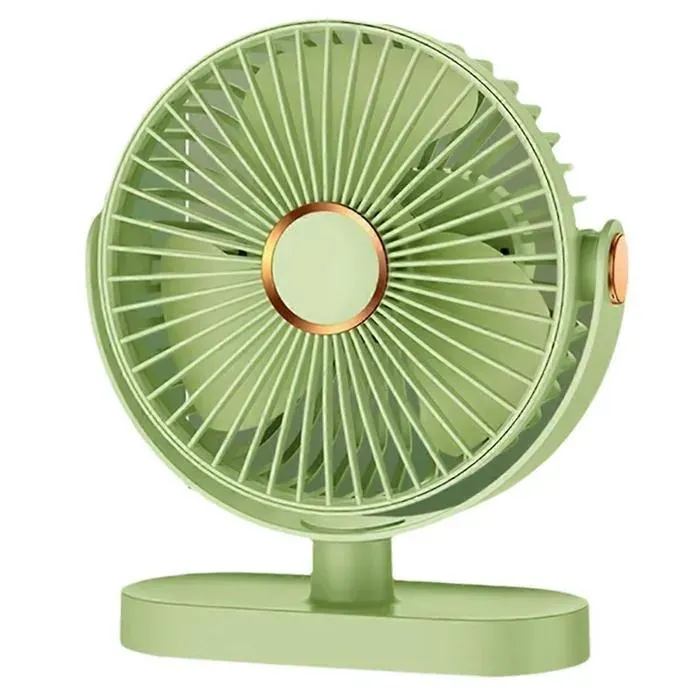 Le ventilateur de bureau est silencieux et réglable. Le ventilateur portable