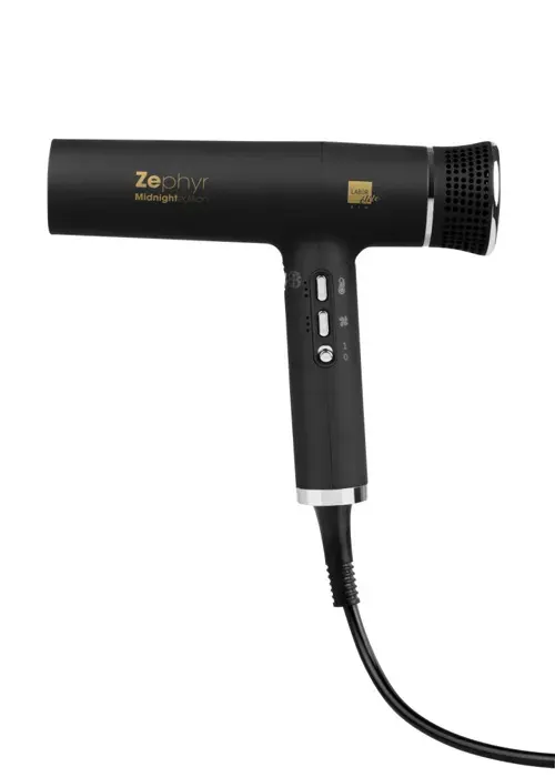 LE009 LaborPro Elite Sèche-cheveux ultra léger ZEPHYR 75 dB ÉDITION LIMITÉE NOIR
