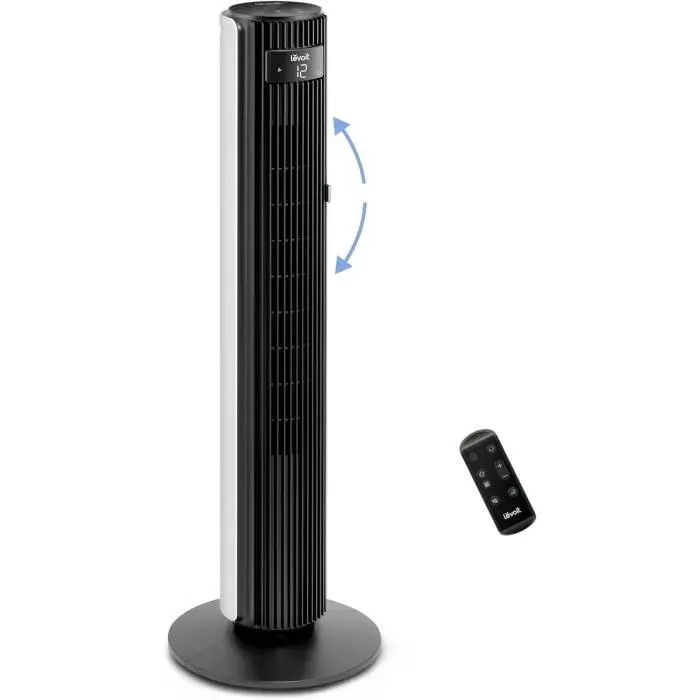 LEVOIT Ventilateur Colonne Silencieux 25dB pour Grande Chambre