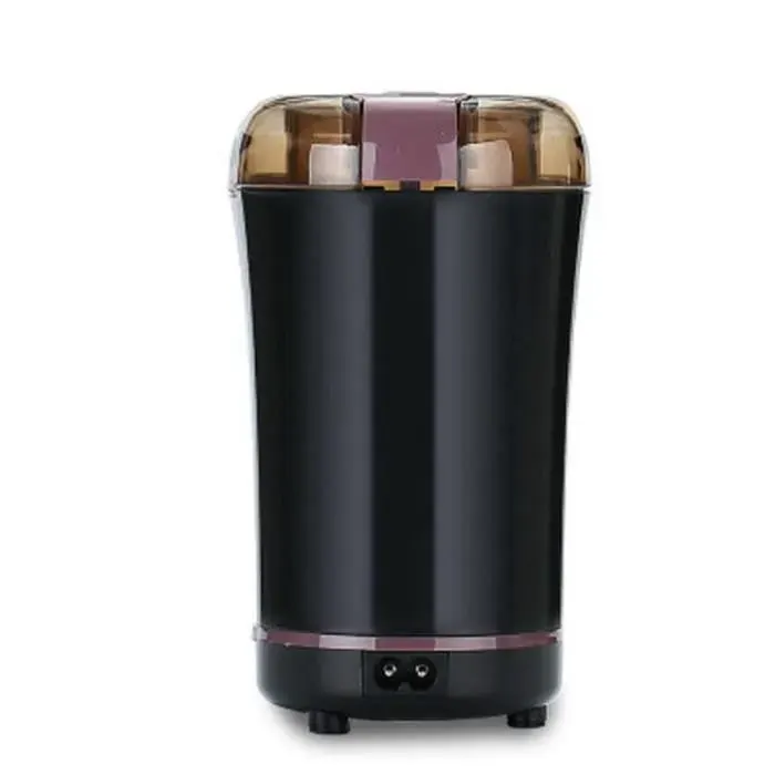LEYSHOP Moulin à Café Électrique Noir de Cuisine 220V 150W - Mini Moulin à Sec pour Usage Domestique Moulin pour Café Grains