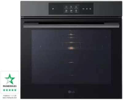 Lg - Four Encastrable Fonction Vapeur Ws9d7673cb - Chaleur Tournante - Combiné Vapeur - Pyrolyse - Hydrolyse - Porte Froide
