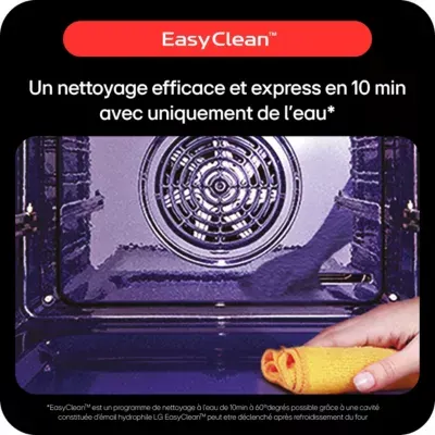 Lg - Four Encastrable Ws7d7652cs - Pyrolyse - Chaleur Pulsée - Porte Froide - Rails Télescopiques — vue 6