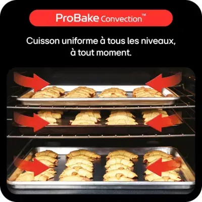 Lg - Four Encastrable Ws7d7652cs - Pyrolyse - Chaleur Pulsée - Porte Froide - Rails Télescopiques — vue 8