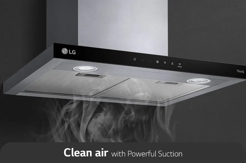 Lg - Hotte Décorative Murale Hcez2426s Thinq — vue 5