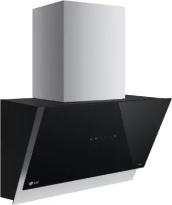 Lg - Hotte Décorative Murale Inclinée Hcez2428b Thinq — vue 20