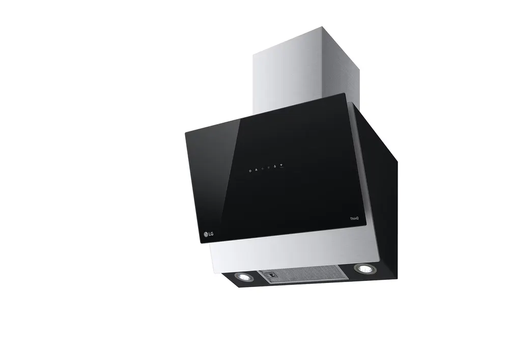 Lg - Hotte Décorative Murale Inclinée Hcez2428b Thinq — vue 13
