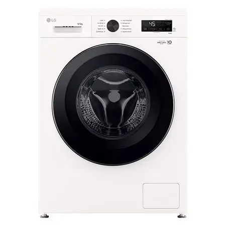 LG Inverter Direct Drive™ | Vapeur anti-allergie Steam™ | 6 motion Direct Drive™ | ThinQ™ Lave-linge séchant 9kg, 5kg, Blanc, E, A - F954B15WHS