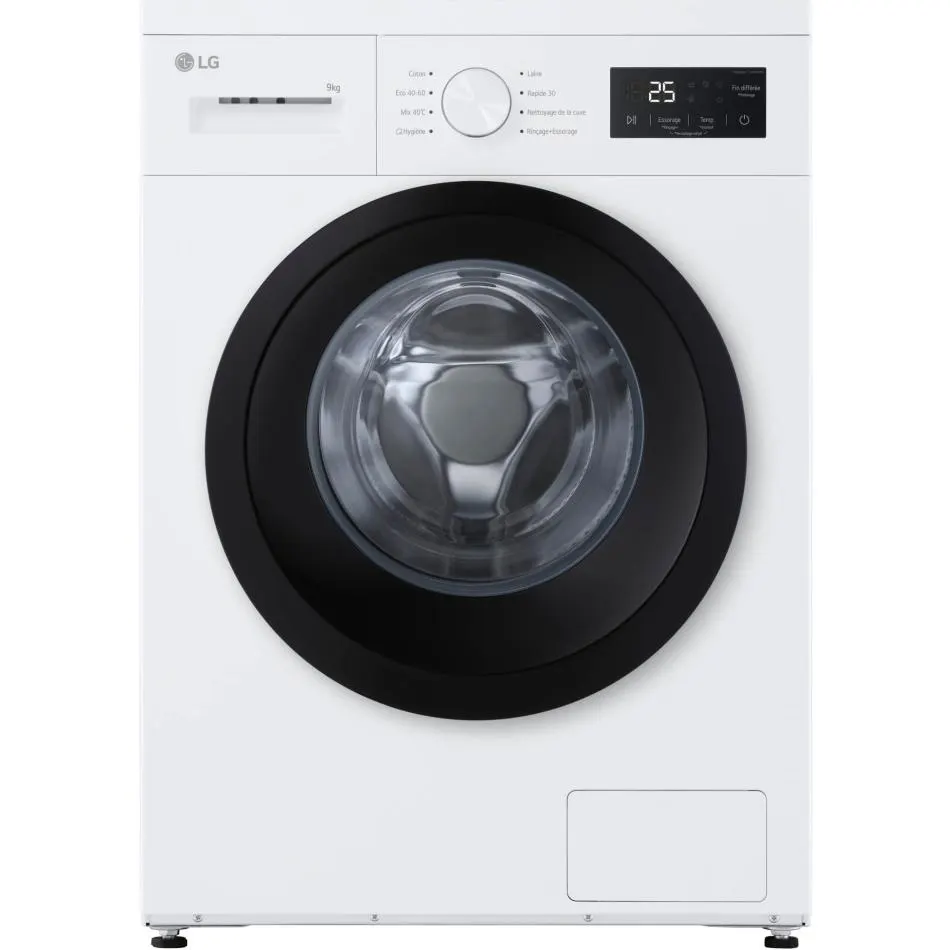 Lg - Lave Linge Compact F94n15whs - 9 Kg - 1400 Tr/Min - Classe A - Moteur Induction — vue 2