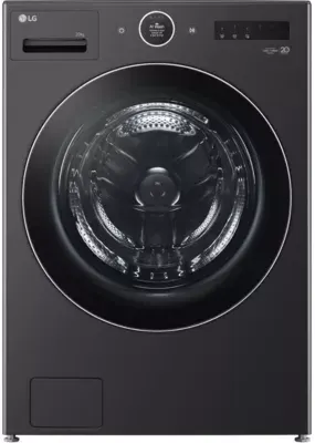 Lg - Lave Linge Hublot F20f12bst - 20 Kg - 1000 Tr/Min - Classe A - Moteur Direct Drive - Wifi - Noir